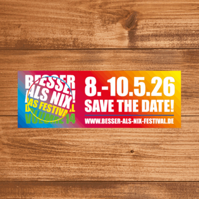 Besser als nix! Das Festival