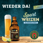 Wieder da: Sport Weizen alkoholfrei