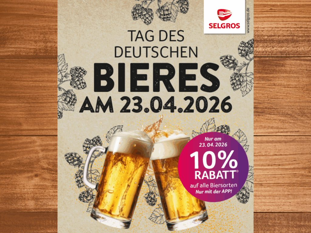 Beitragsbild Aktion Selgros Griesheim 23.4.2026