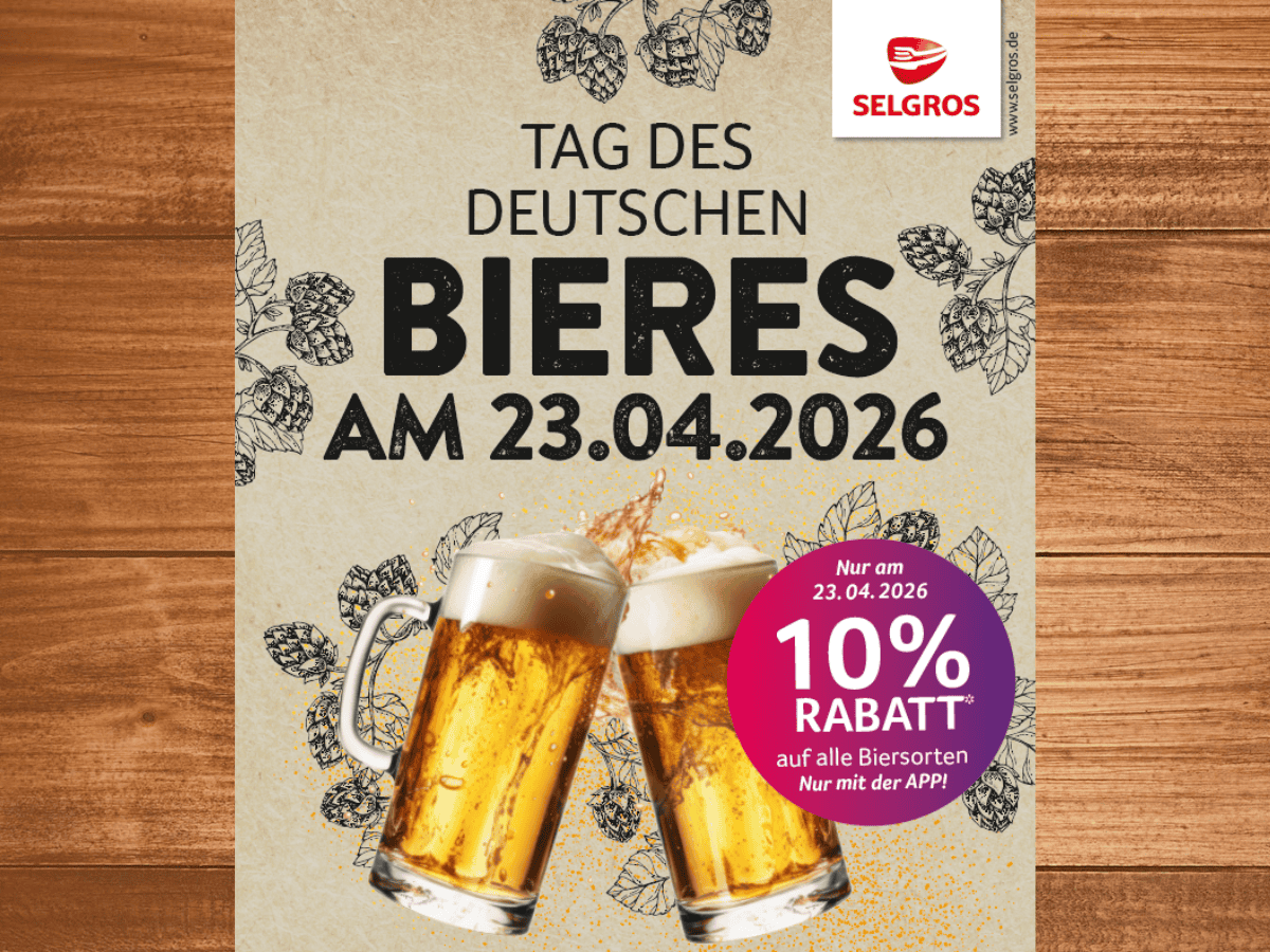 Beitragsbild Aktion Selgros Griesheim 23.4.2026