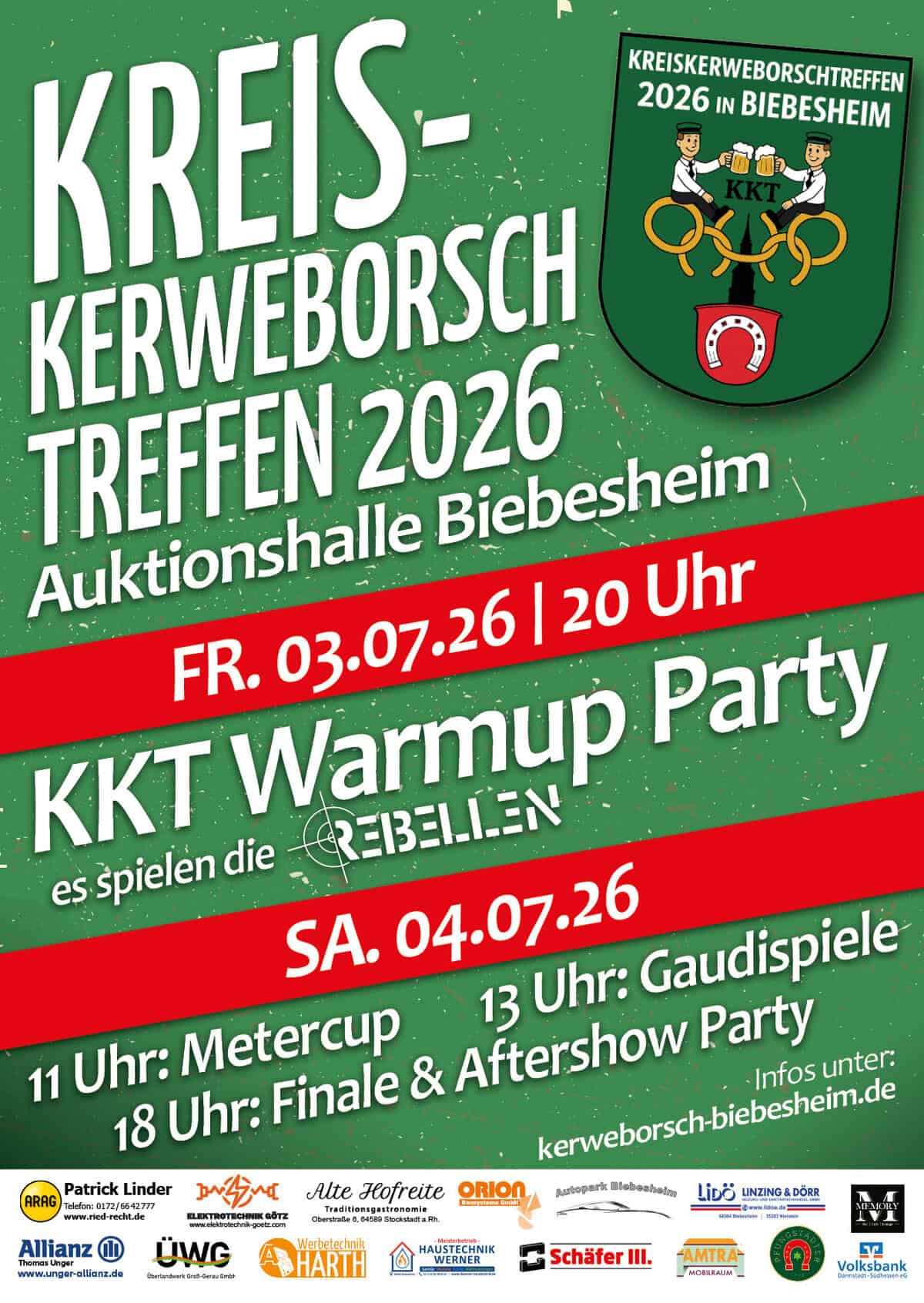 Flyer des KKT 2026