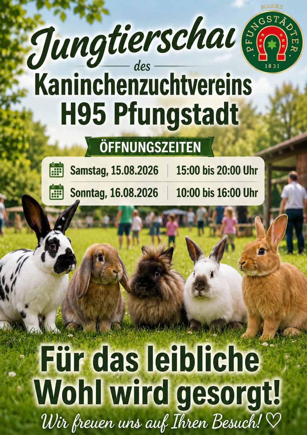 Flyer Jungtierschau H95 Pfungstadt