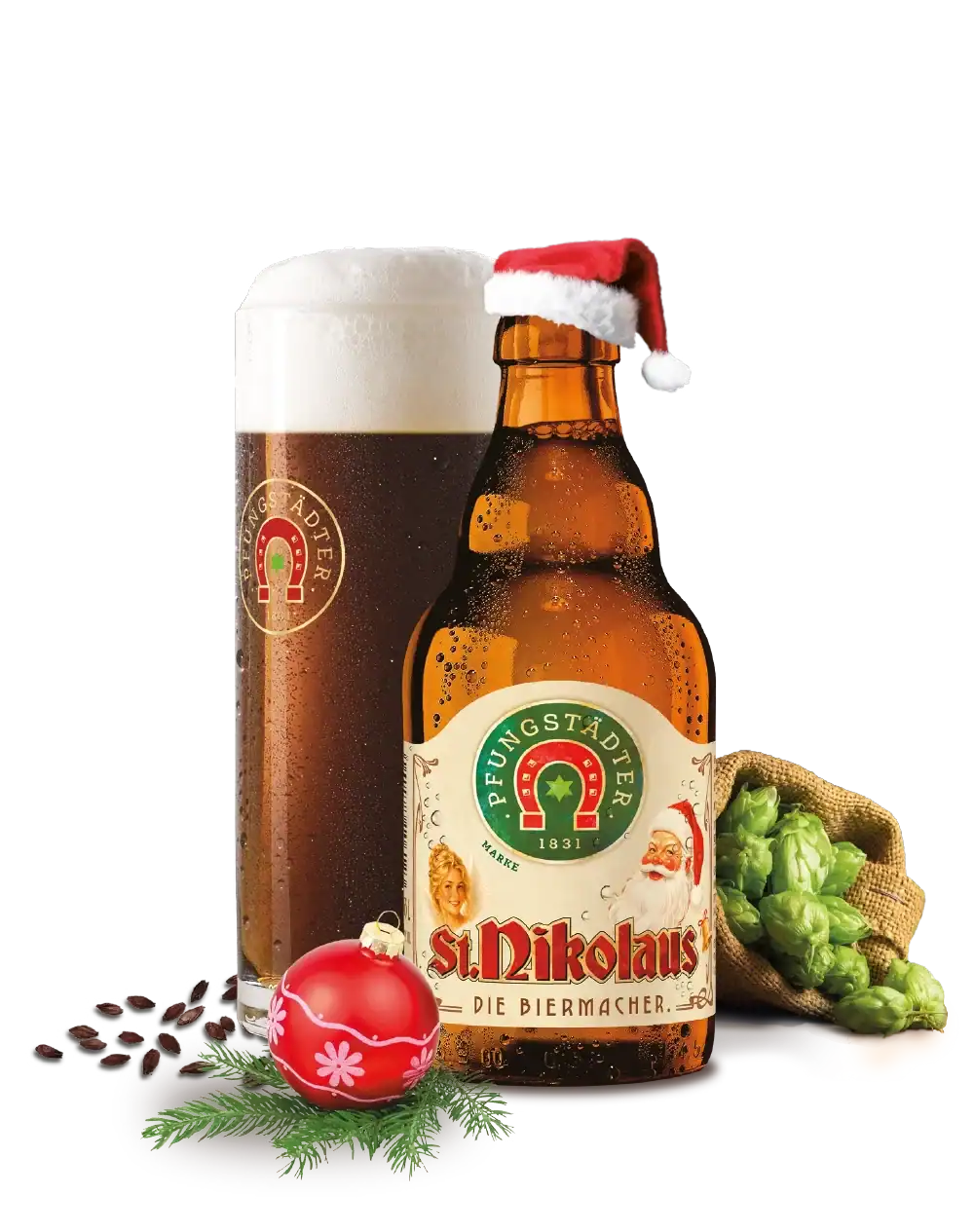 Flasche- und Glasabbildung St. Nikolaus 2026